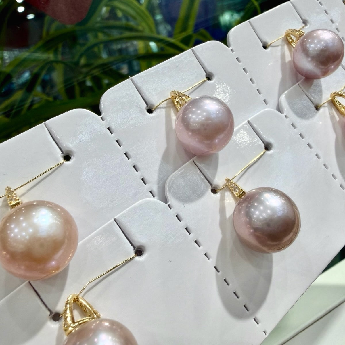 Manta Pink Gold Pearl Necklace, 12–13mm featuring 12–13mm manta pink freshwater edison pearl