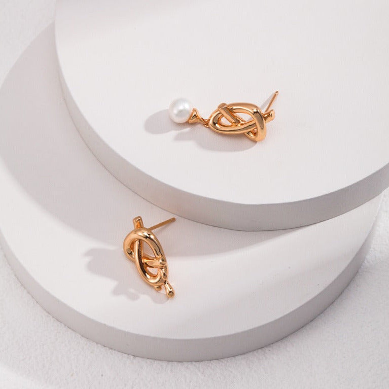 Love Heart Bow -18kGold Silver