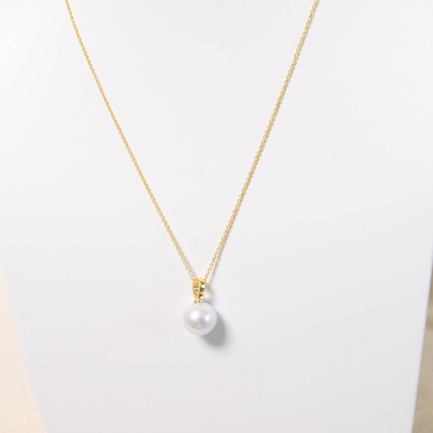 11-12mm Edison Pearl Pendant-Cool-Color luster