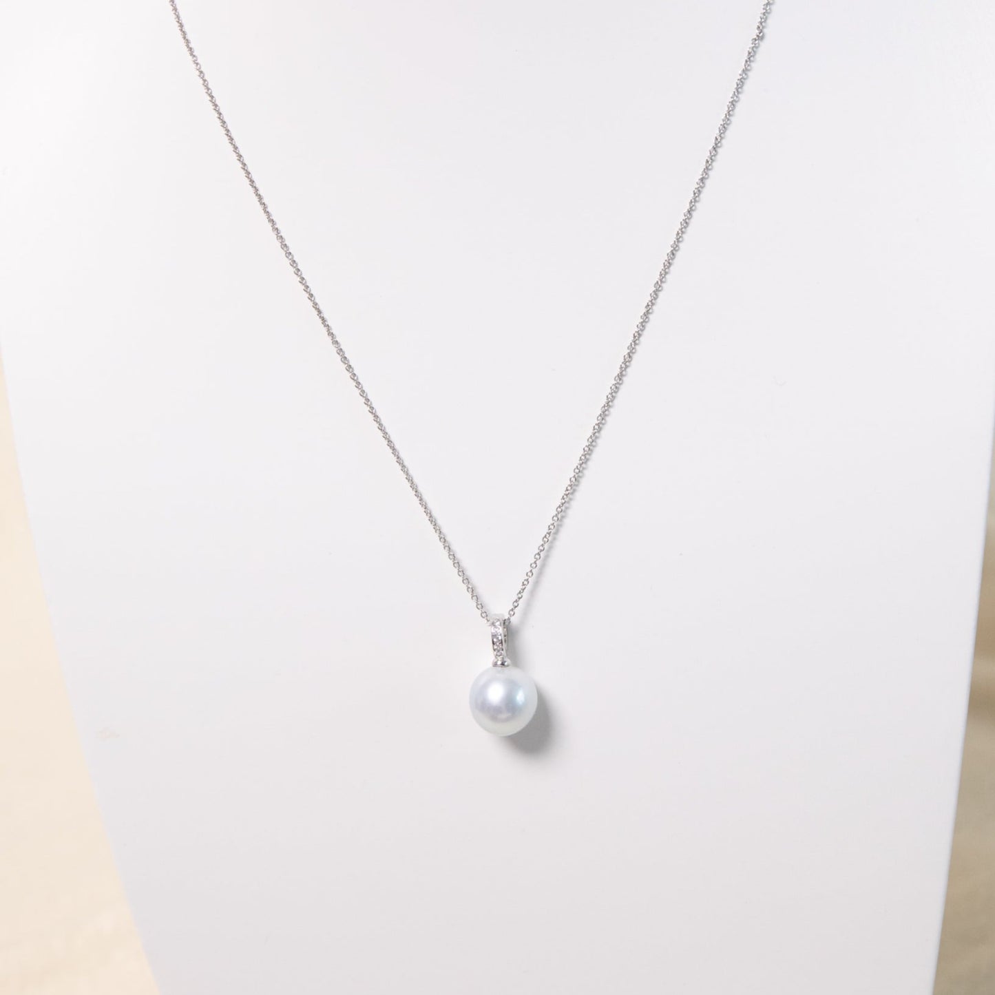 11-12mm Edison Pearl Pendant-Cool-Color luster