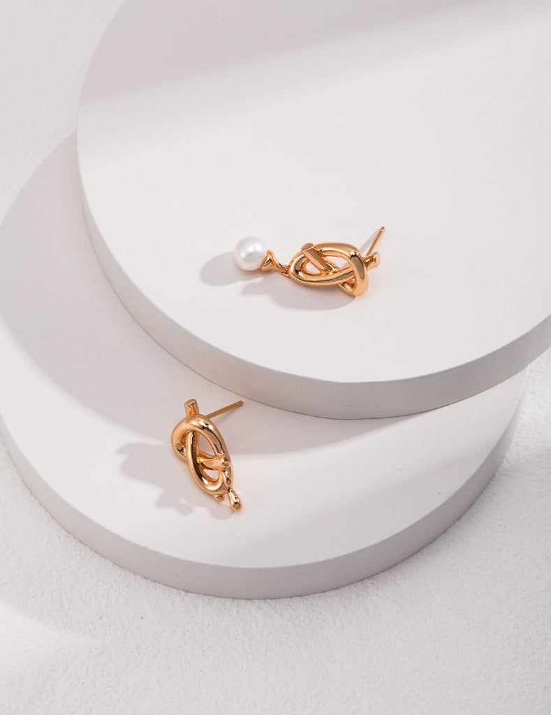 Love Heart Bow -18kGold Silver
