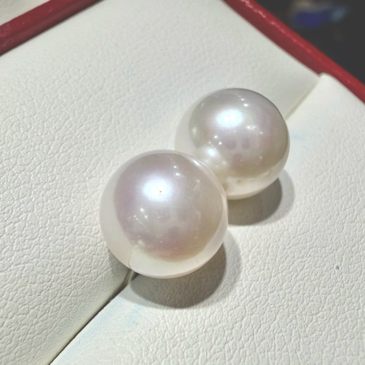 Classic Freshwater Pearl Stud Earrings,, 10–11mm featuring 10–11mm white freshwater pearl